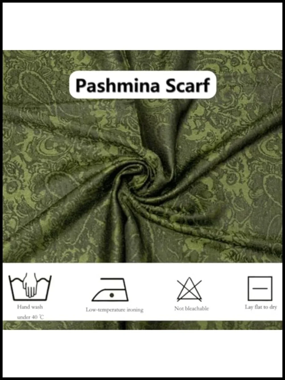 Pashmina Shawl Wrap Scarf for Wedding Festival Rave Reversible Jacquard